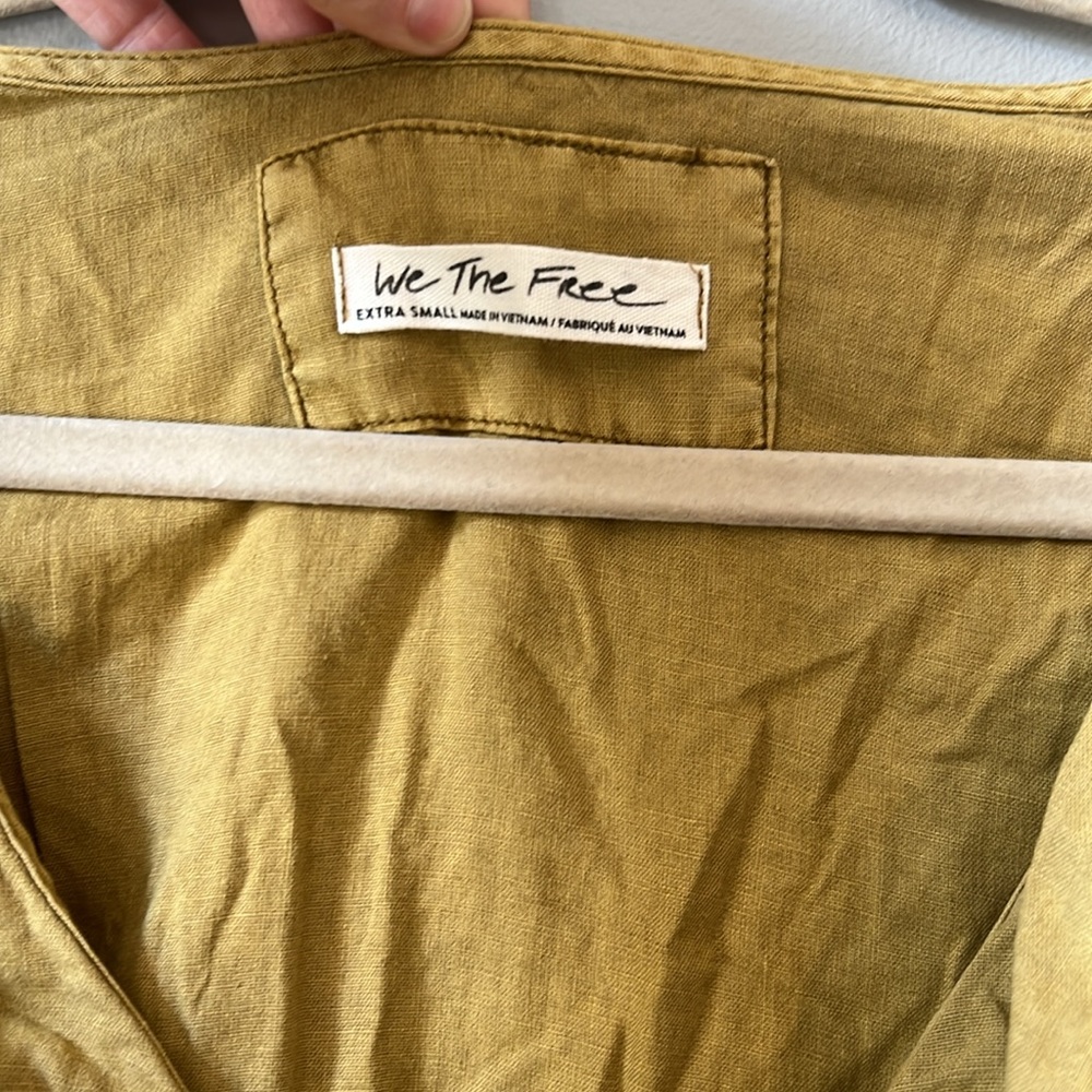 Free People Amber Ruffle Top XS - Picture 4 of 4